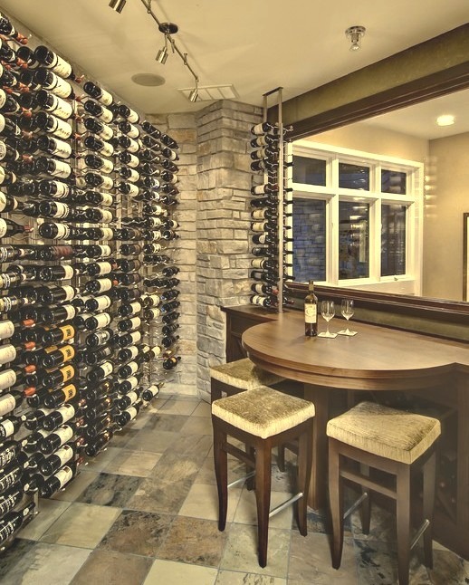 Contemporary Wine Room